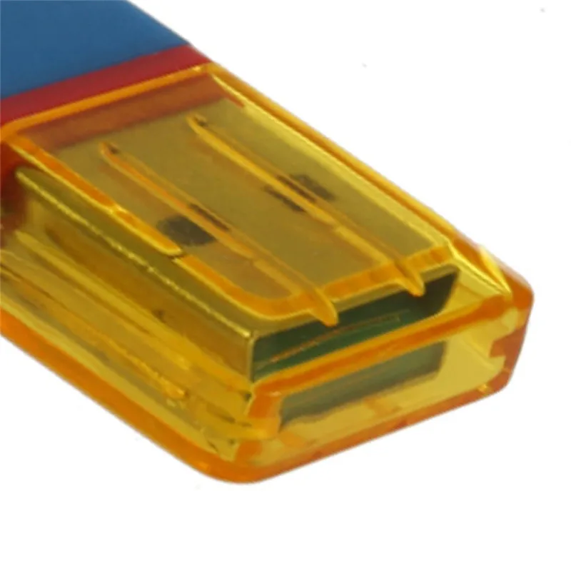 1 шт. Алмазный USB 2,0 высокоскоростной картридер 2 микро-sd TF кард-ридер магазин