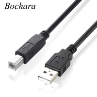 bochara usb 2 0 printer cable type a male to type b male foilbraidedinside shielded 30cm 50cm 1m 1 5m 1 8m 3m 5m