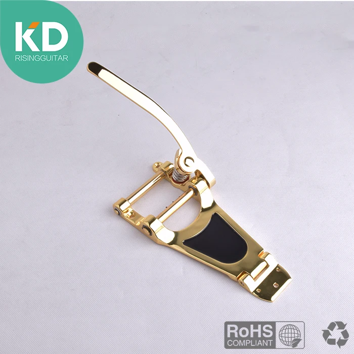 Золотой тремоло вибрато мост задняя часть Hollowbody Archtop гитарный Мост Аксессуары