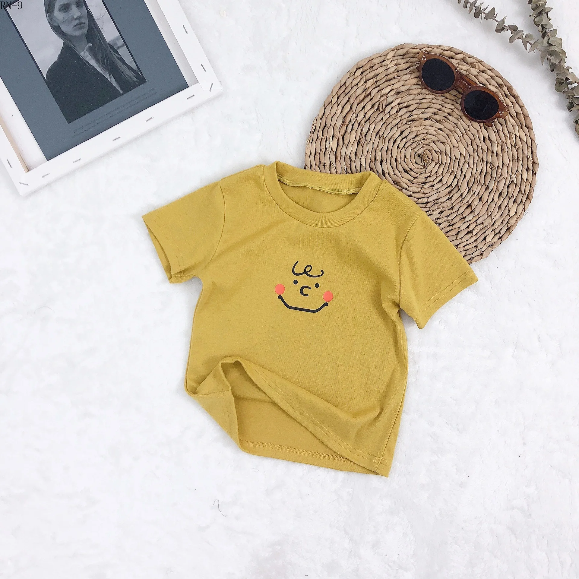 Детская одежда 2019 г. Новая летняя детская футболка с короткими рукавами