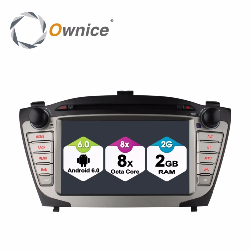 Автомобильный DVD плеер 1024X600 Android 6 0 4/8 ядер 2 Гб ОЗУ 4G LTE Wi Fi для Hyundai IX35 Tucson 2009 2014