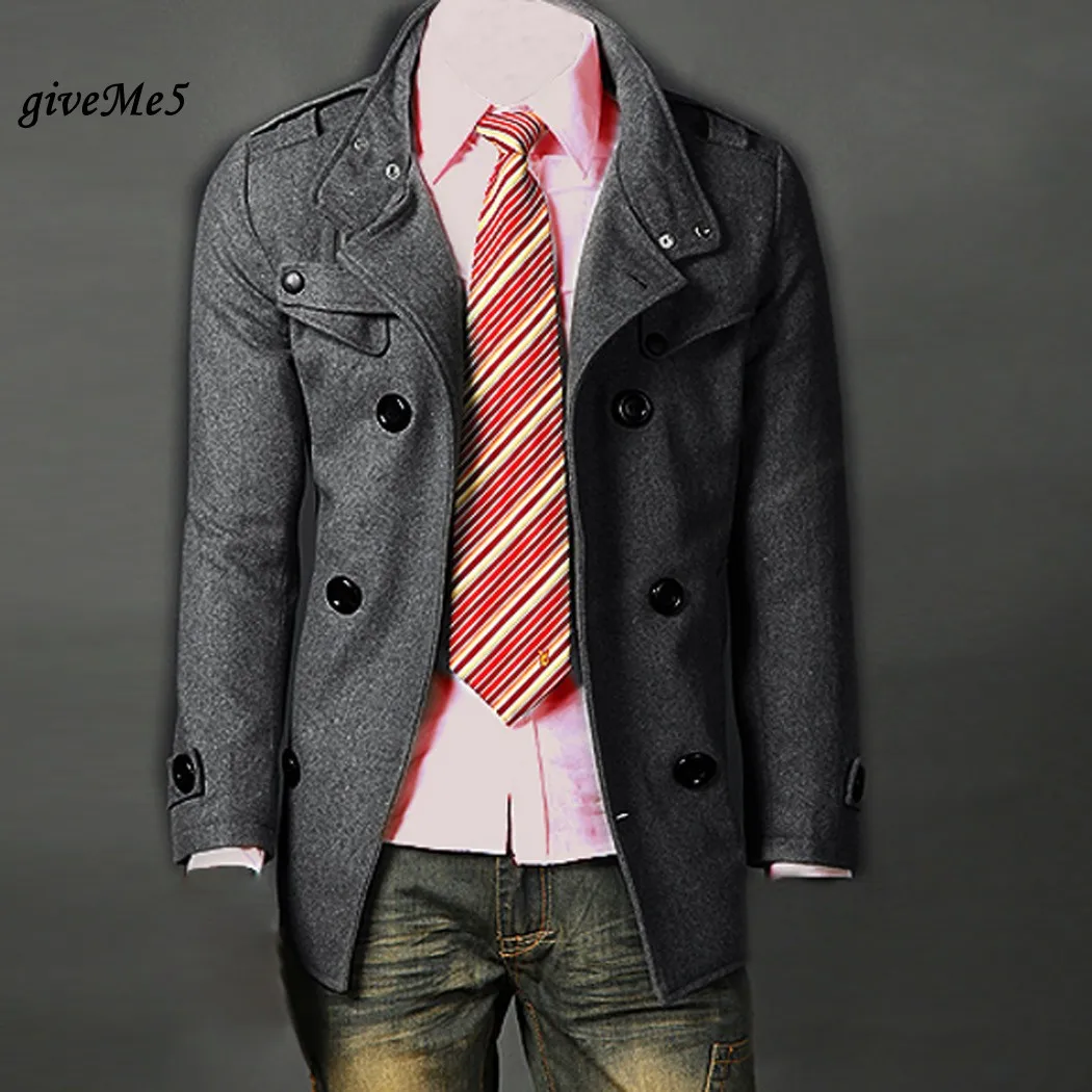 Бесплатная доставка Для мужчин Тренчи для женщин бушлат Двойной Брестед тонкий