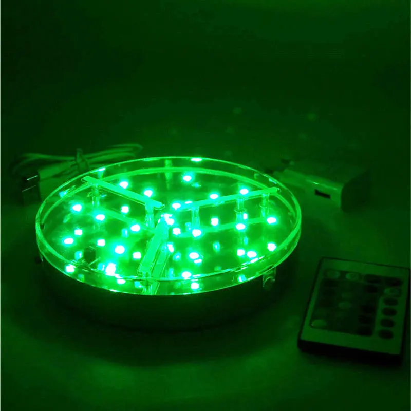 Яркая 6-дюймовая круглая светодиодсветильник ПА E-luminator работающая от батареек