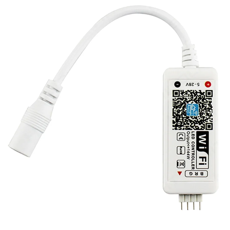 

24Keys IR RF Led Mini Wifi Remote Controller RGB DC 5V 12V 24V WiFi Wireless Phone iOS Android APP For SMD 3528 5050 LED Stripe