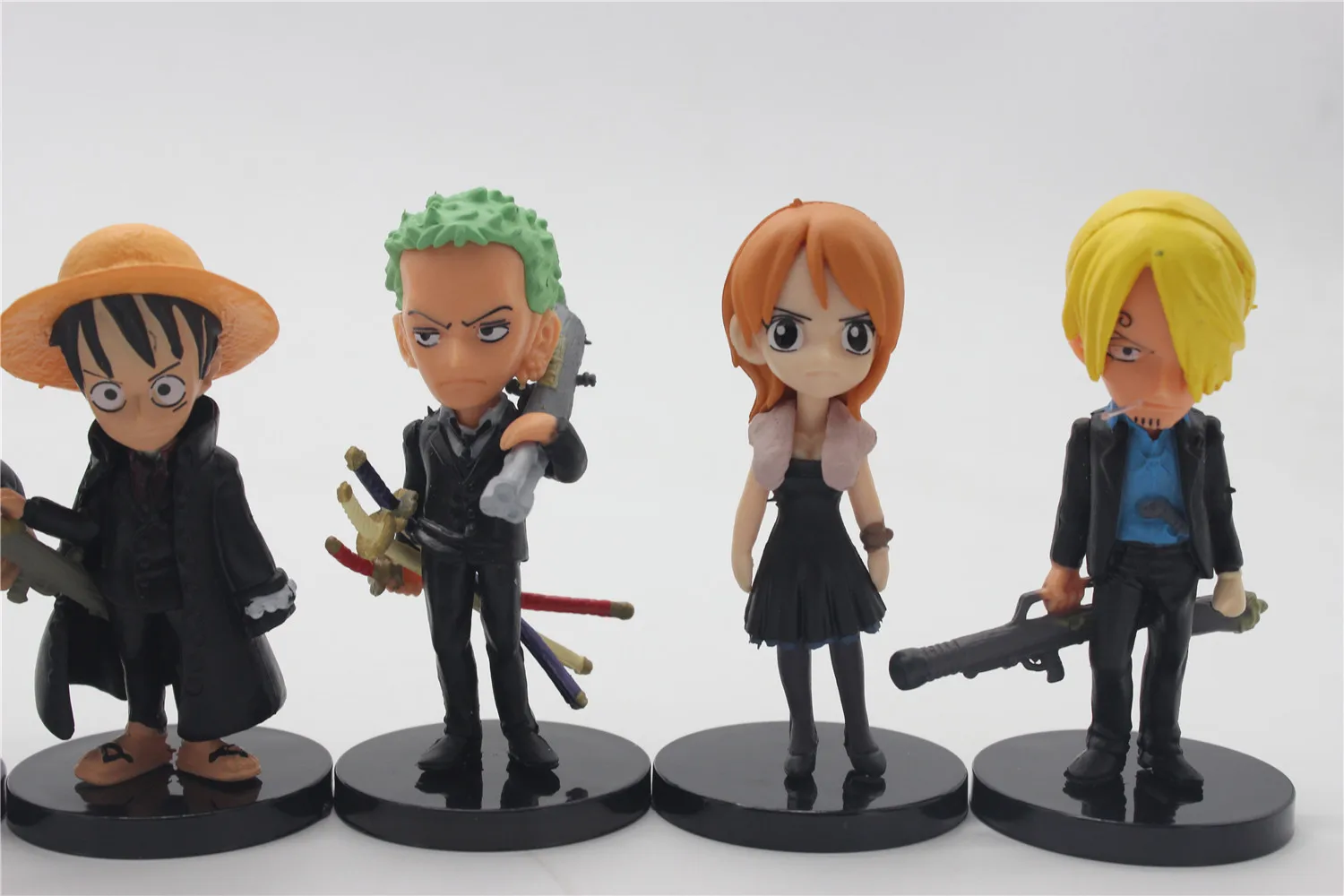 Chanycore BLACK Gun Ver 8 см 9 шт./компл. One Piece New World Anime Figuarts SPECIAL MH POP Luffy zoro экшн-фигурка нами |