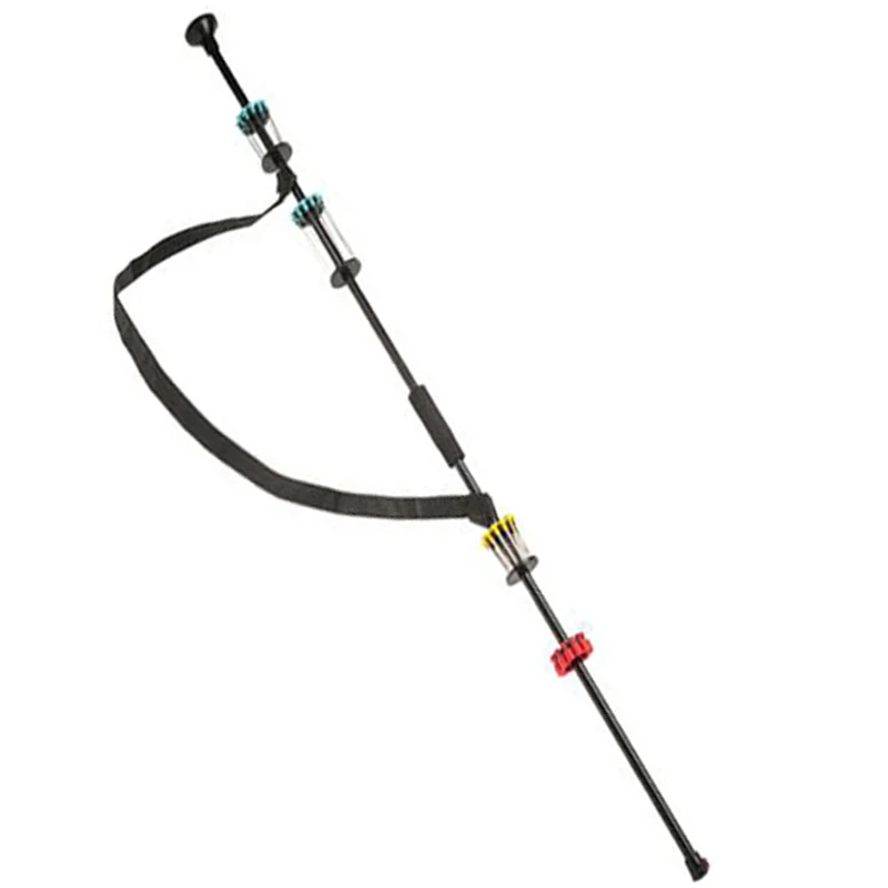 Sarbacane 36 &quotཬ&quot Black BLOWGUN withJunction Tube 48 Дротика/.40 калибр алюминиевая трубка W.