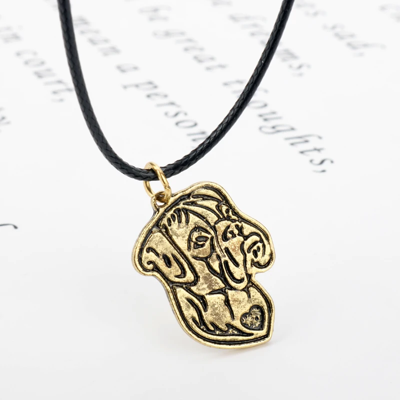 MQCHUN животных украшения Rope Chain животное ожерелье с подвеской влюбленные ювелирные