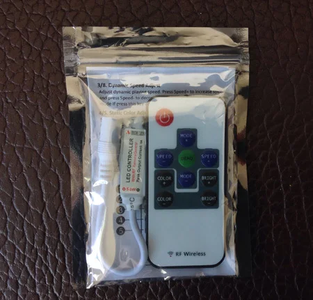 Беспроводной светодиодный пульт дистанционного управления UN2F Mini RF диммер для