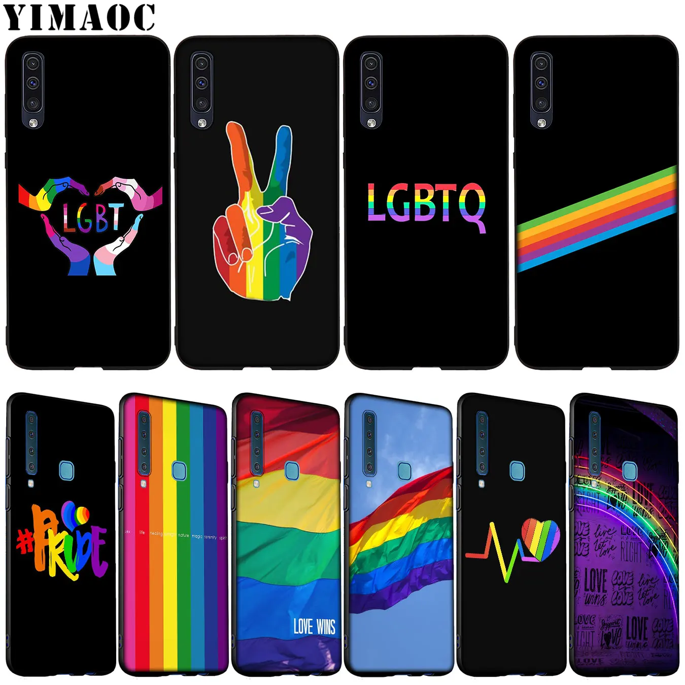 Мягкий силиконовый чехол YIMAOC LGBT love is Love LGBTQ для Samsung Galaxy A70 A60 A50 A40 A30 A20 A10 A10S A20S A30S A40S