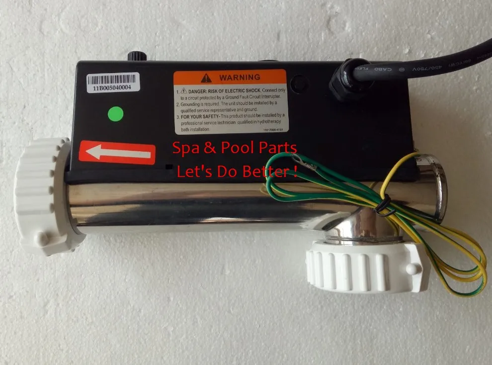 

bathtub heater L shape H15-R2 - 1.5KW Output, 110-120volts 13AMP 48.5mm fittings