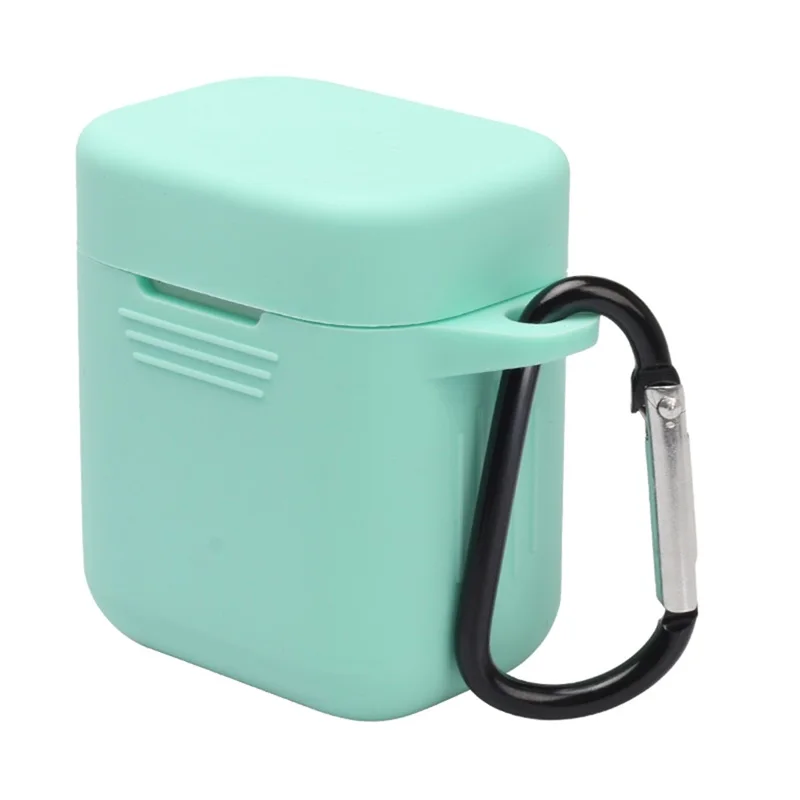 Green For Mi Airdots Pro Protective Case For Xiaomi Airdots Pro Case Earphone Protection Cover Silicone TPU Protector For Air Dots Pro - Цвет: Green