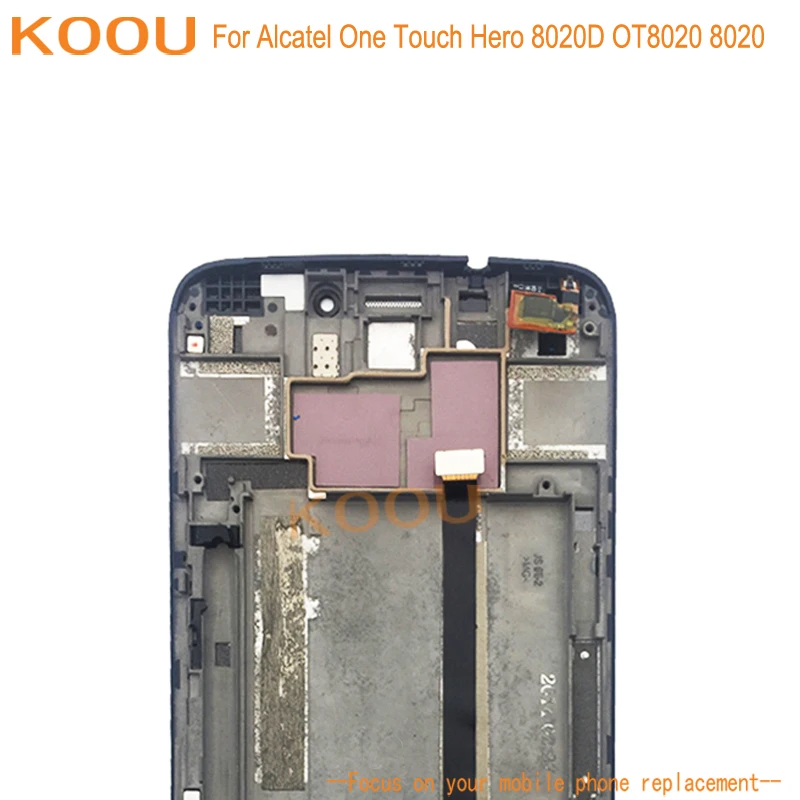 ЖК дисплей для Alcatel One Touch Hero 8020D OT8020 8020 кодирующий преобразователь сенсорного