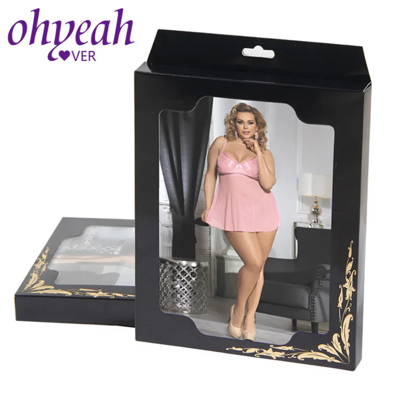 Пикантное женское нижнее белье Ohyeahlover милая розовая ночная мини одежда Кружевная
