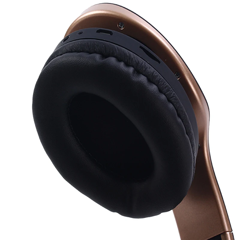 Беспроводная Bluetooth гарнитура с микрофоном поддержка TF карты AUX FM радио|Наушники и