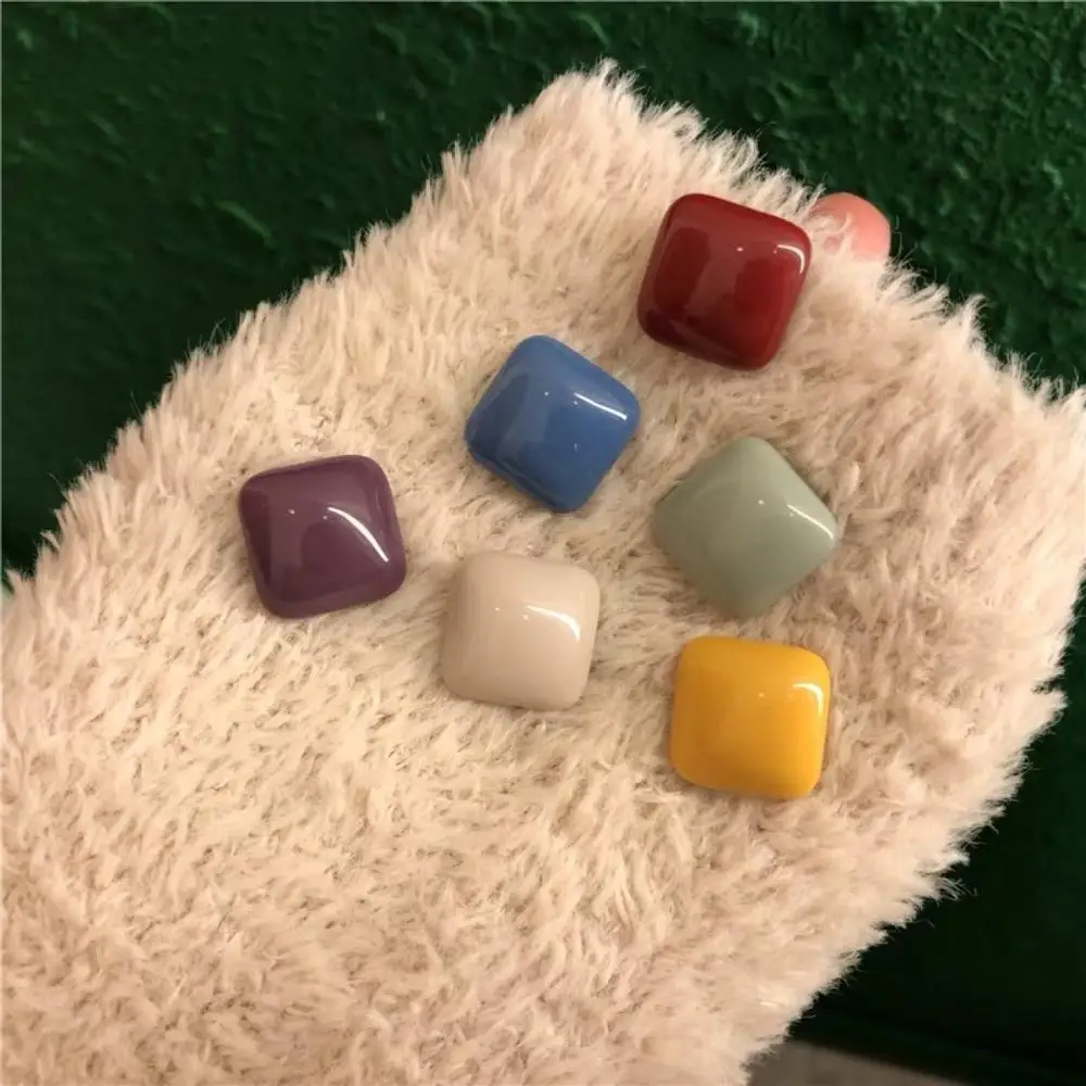 10 шт. резиновые Квадратные разделители для волос|Ювелирная фурнитура и