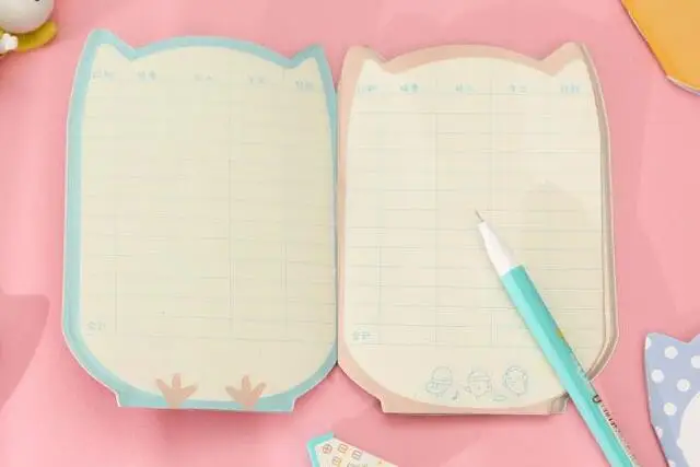 

Novelty kawaii owl notepad , cute owl shaped memo pads as office and school stationary for dairy memo