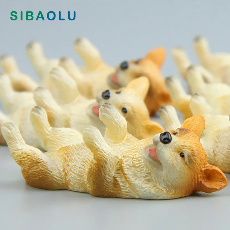 Лежащая собака магниты на холодильник голова собаки Мультяшные животные