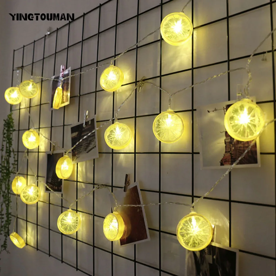 YINGTOUMAN 2018 Coconut Shaped 20LED 5M String Light Christmas Holiday Wedding Party Decoration Lighting LED Lamp | Лампы и освещение