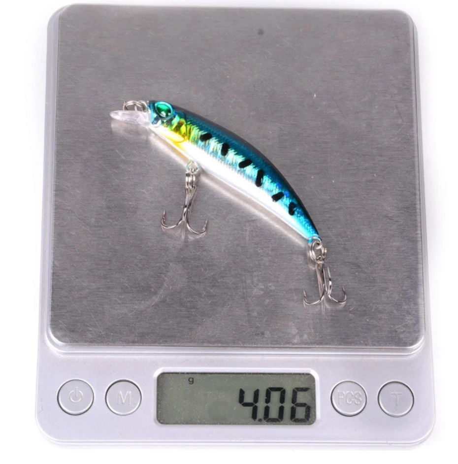 YINGTOUMAN 2PCS/LOT 7 cm 4 g Laser Fishing Bait ABS Plastic 5 Colors Bionic Swimming Realistic Tackle | Спорт и развлечения