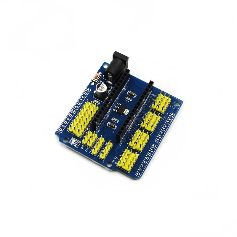 1PCS NANO I / O Expansion sensor Shield Module For Arduino UNO R3 Nano V3.0 | Электронные компоненты и
