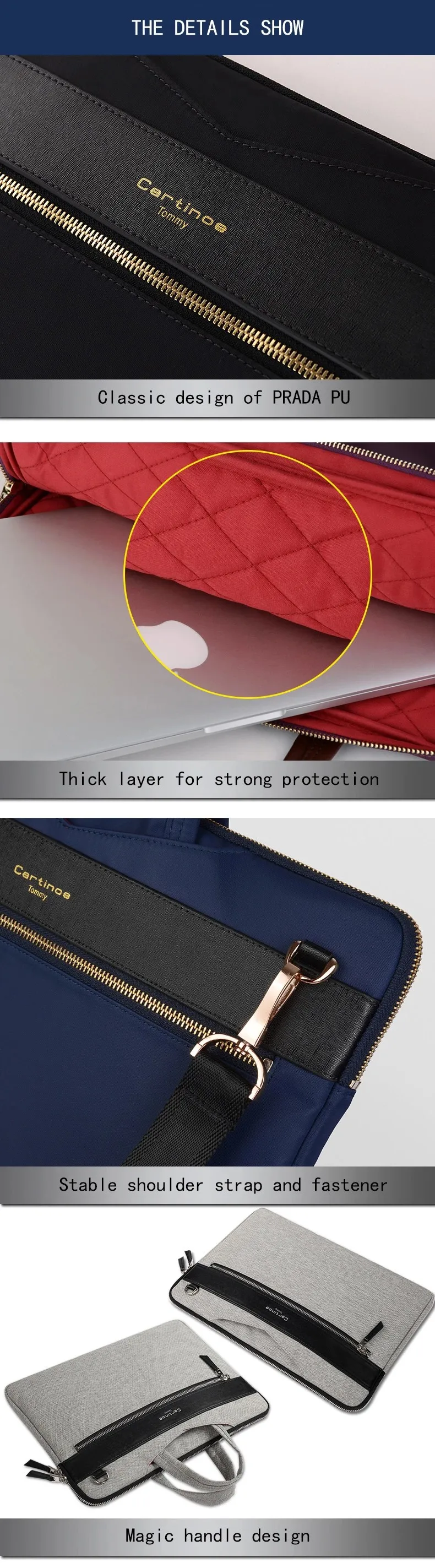 Cartinoe бренд ноутбук рукав сумка чехол для Macbook Xiaomi Air 13 Pro 13,3 дюймов retina Портативная сумка для ноутбука