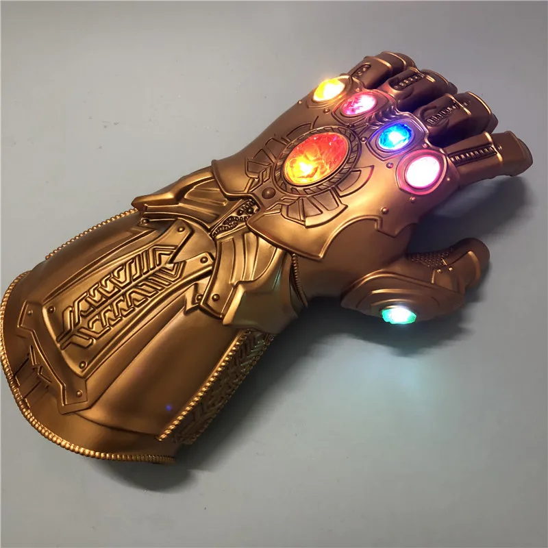 Мстители Endgame для косплея Железного человека взрослые детские перчатки Infinity Gauntlet