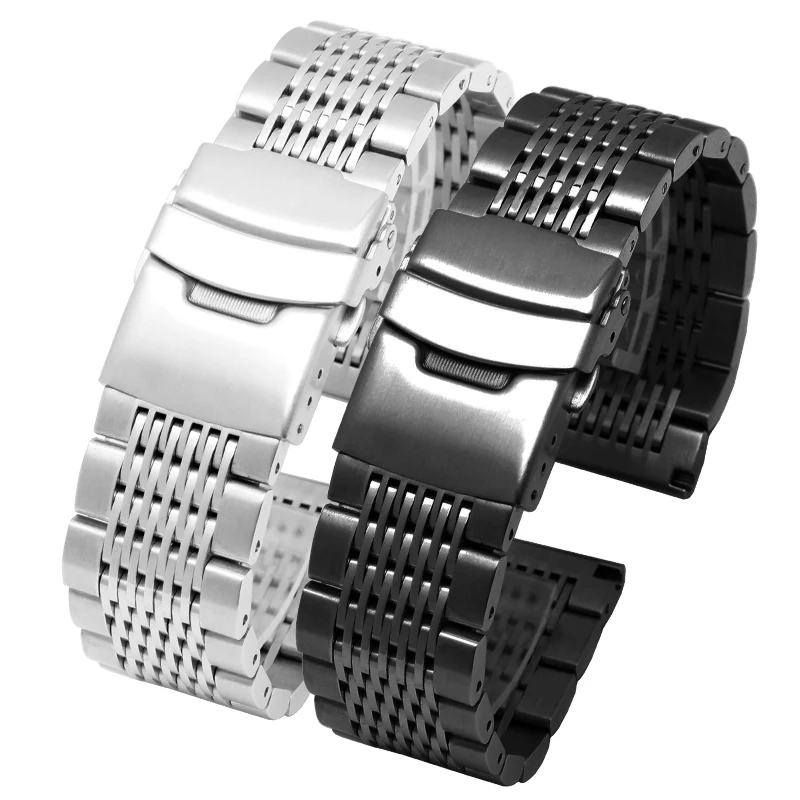 Ремешок для часов из нержавеющей стали Sumsang Gear S3 sport/Huawei watch GT ремешок мужчин и