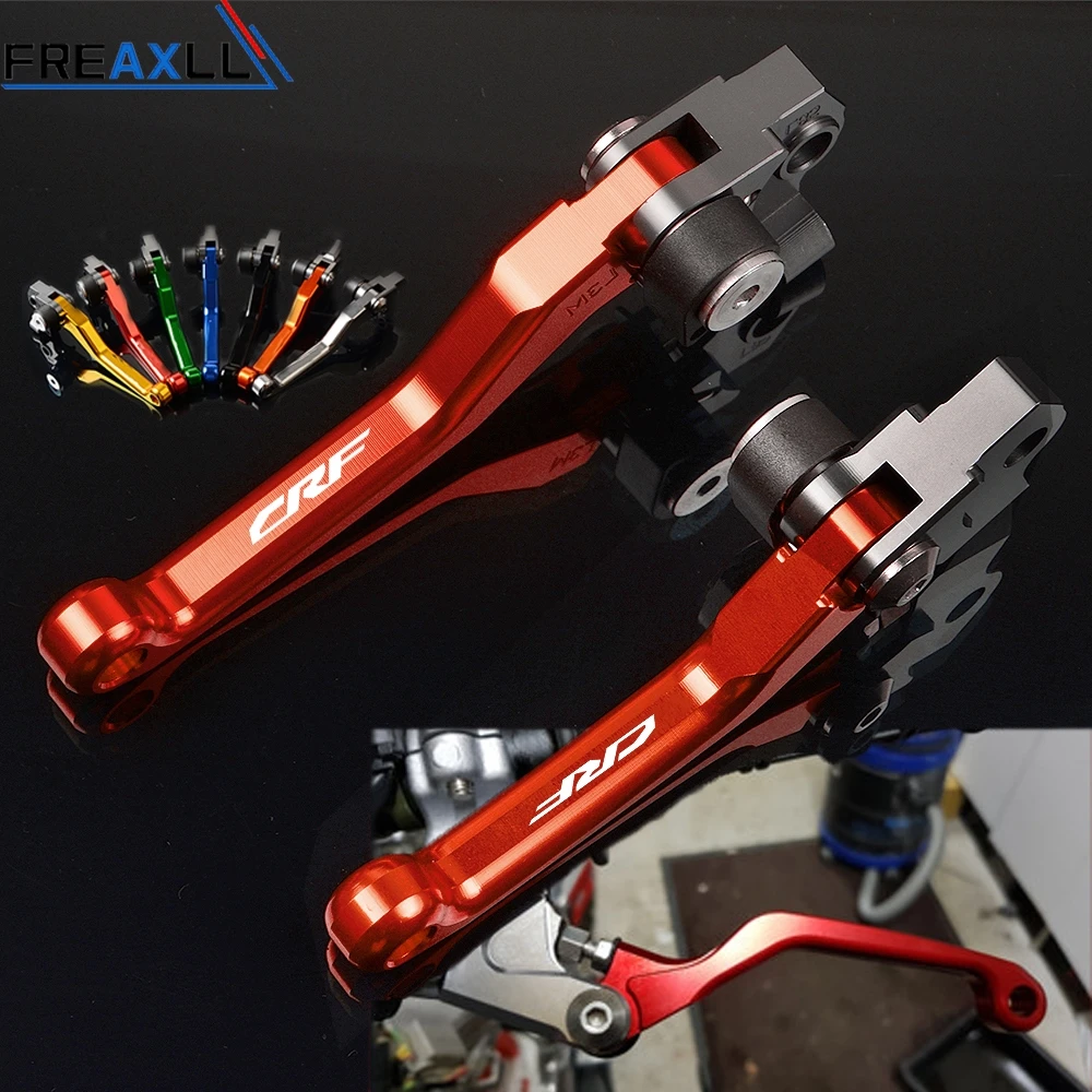 Для Honda CRF150F CRF230F CRF 150 F 230 2003-2017 CNC поворотные аксессуары для мотоциклов рычаги