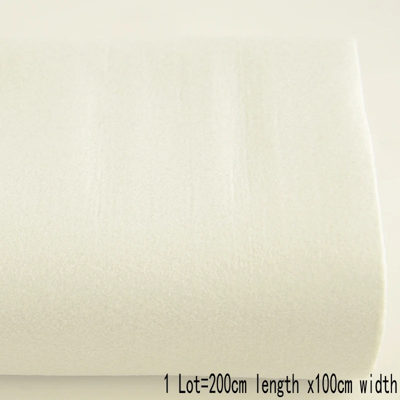 FREE SHIPPING 180g Adhesive Cotton Batting,Cream, Perfect for Purse Craft DIY Projects 2 meter/lot F021
