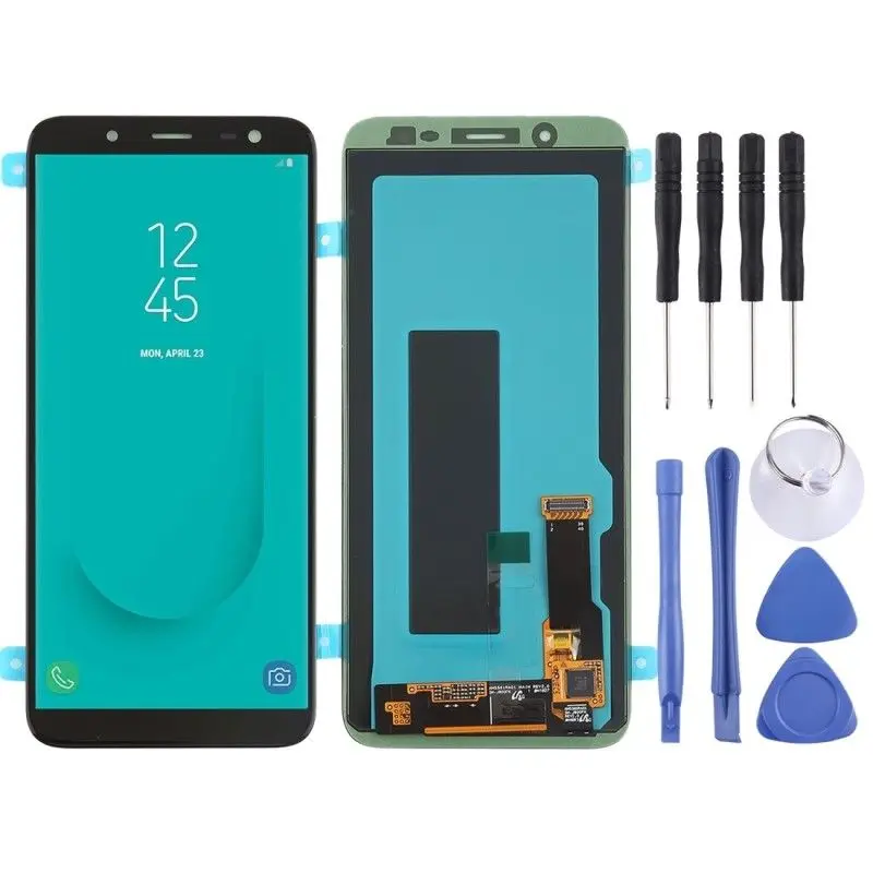 ЖК дисплей Super AMOLED для Samsung Galaxy J6 2018 J600 J600F с сенсорным экраном и дигитайзером в