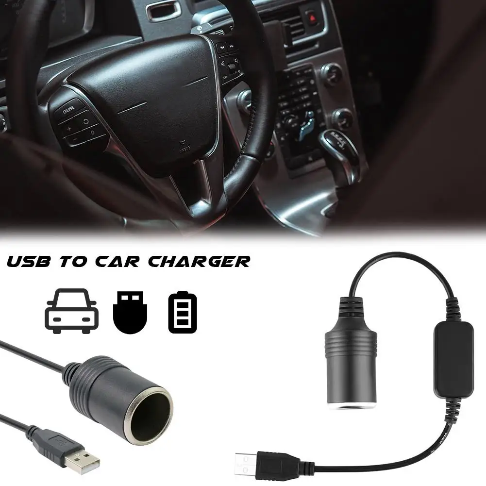 Адаптер для автомобильного прикуривателя 5 В 2 а с USB на 12 8 Вт адаптер конвертер