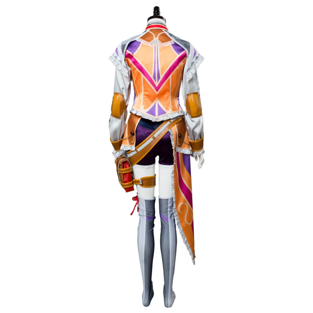 Ys 8 Laxia Cosplay Costume Lacrimosa of Dana Outfit Men Women Halloween Carnival | Тематическая одежда и униформа