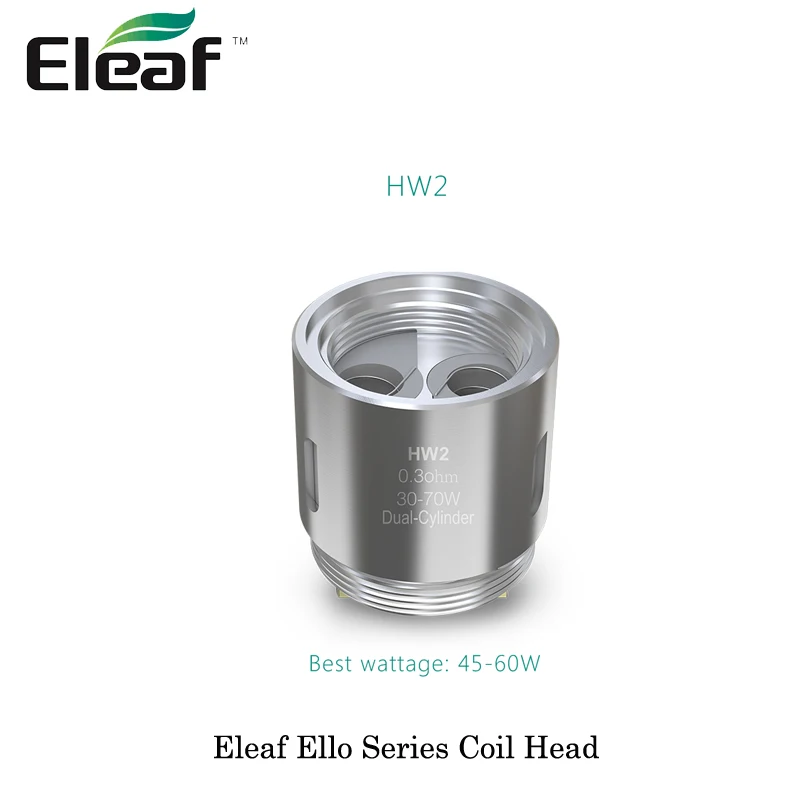 Серия Eleaf Ello катушка головы HW1 0.2ohm/HW2 0.2ohm/HW3 0.3ohm/HW N 0.2ohm/HW M 0.15ohm для серии танк Vape