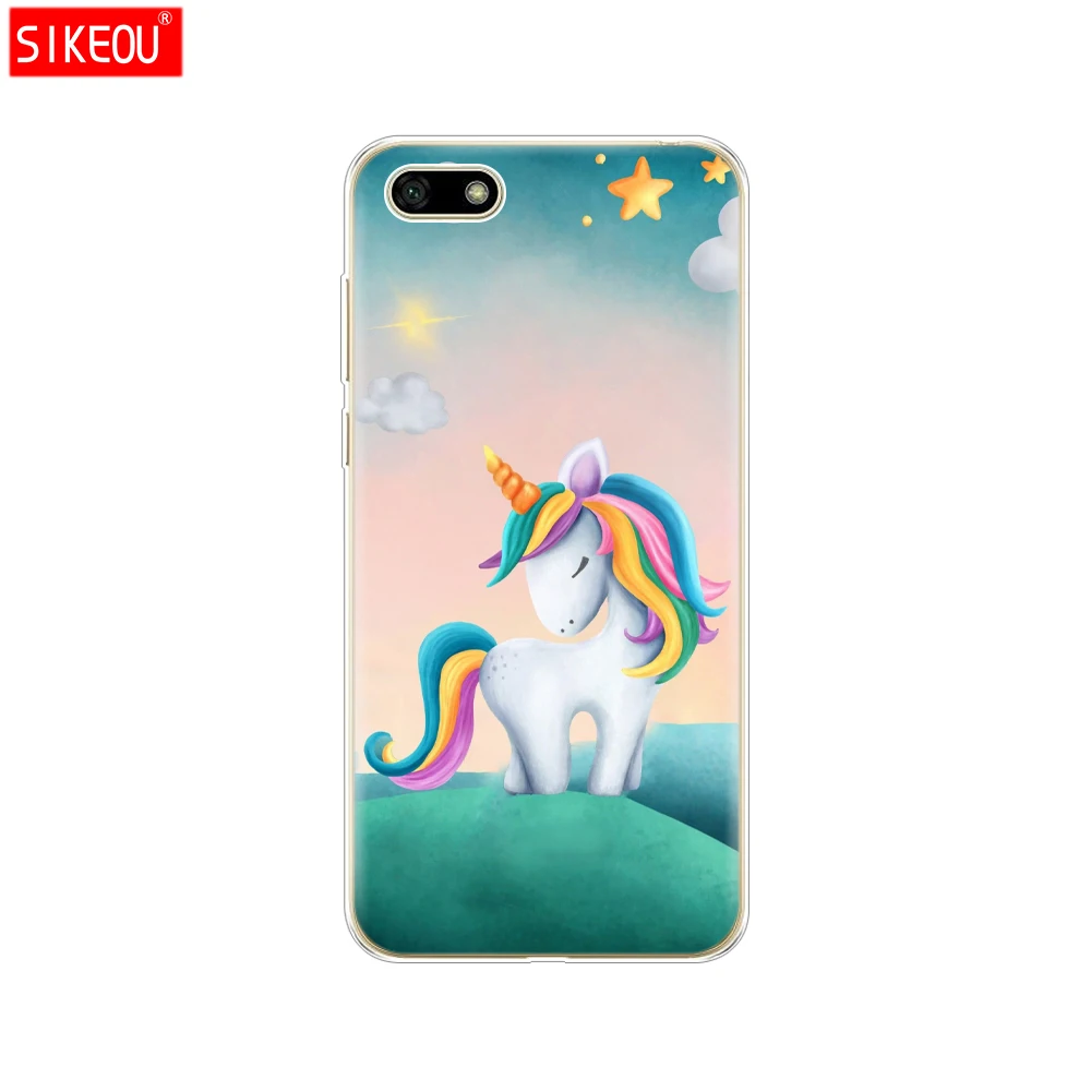 Для huawei Honor 7 S 5,4" Чехол huawei 7 S чехол мягкий TPU различные Coque Honor 7 S 7 S чехол для телефона Fundas для huawei Honor7S цветок - Цвет: 12062