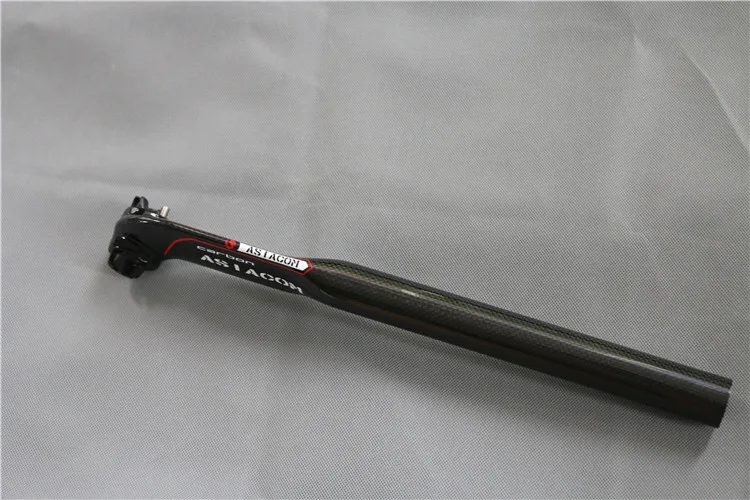 ASIACOM полностью углеродное волокно Велосипедное Сиденье штырь шоссейное