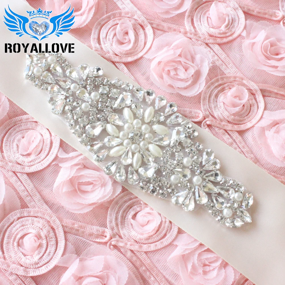 1Piece HotFix Beaded Sewing Rhinestones Wedding Belt Appliques Crystal Trimming Strass Patches For Clothes Iron On Craft | Дом и сад