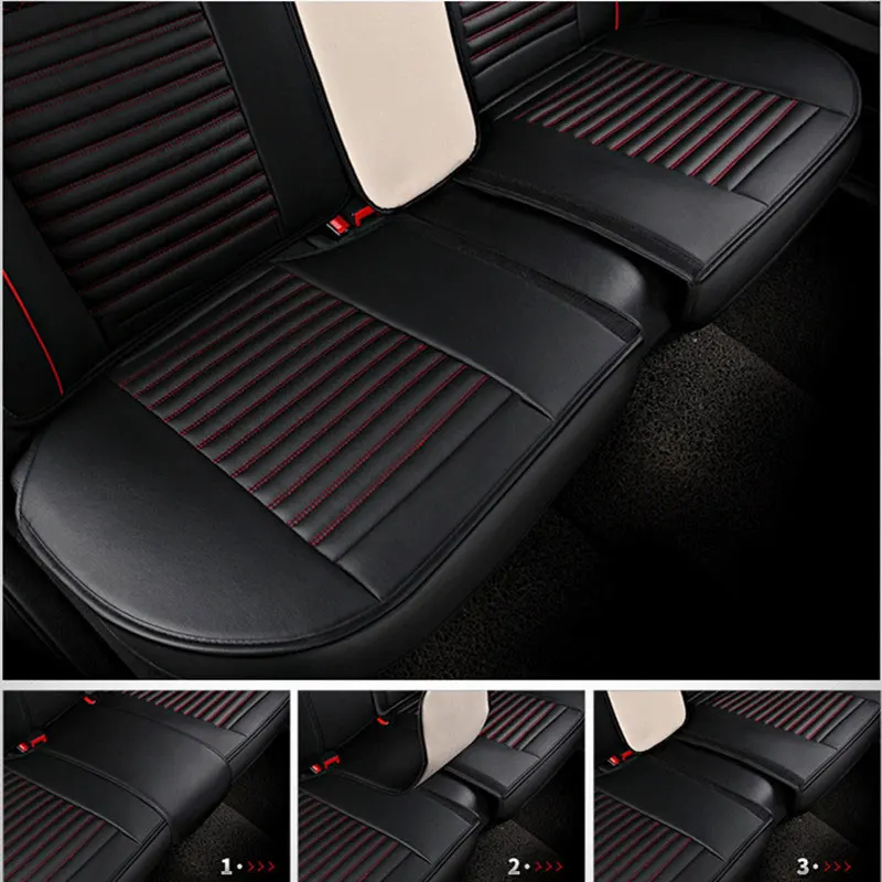 Кожаные чехлы для автомобильных сидений автомобильные защитные аксессуары
