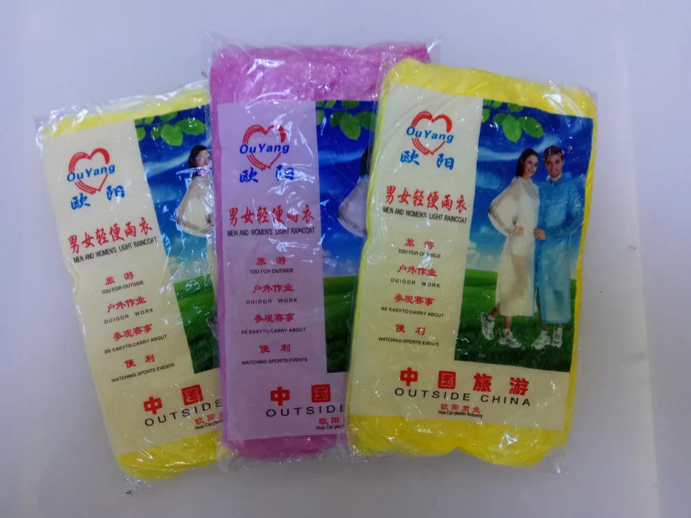 Детский Мужской и женский одноразовый непромокаемый плащ EVA дождевик