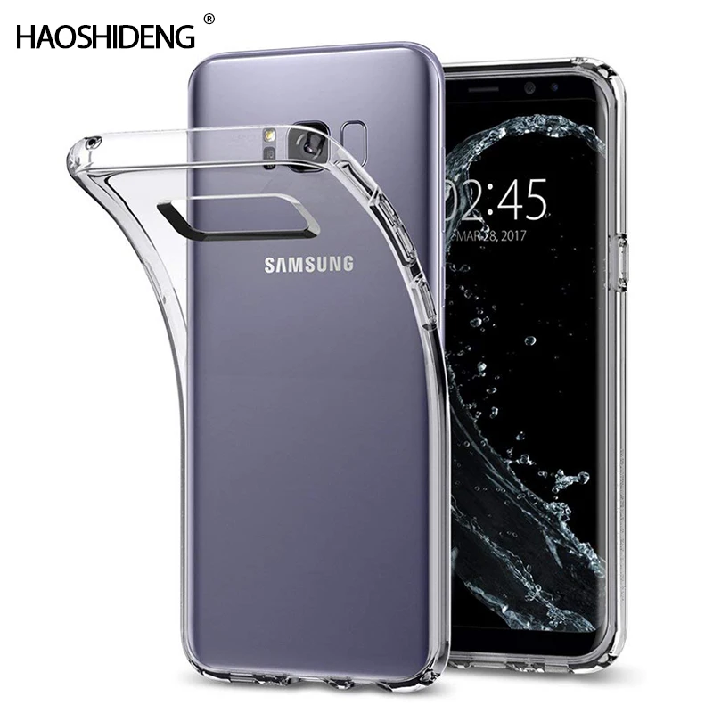 Case For Samsung Galaxy S8 TPU Silicon Durable Clear Soft for Plus Phone protective Back Cover | Мобильные телефоны и
