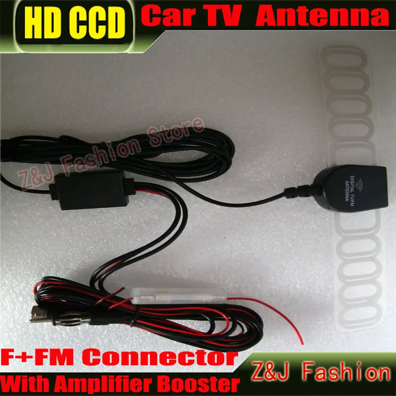 DVB T ISDB цифровая ТВ антенна активная телевизионная с усилителем F + FM для Европы