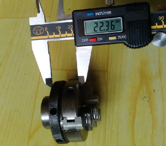 3 кулачковый патрон токарный мини-патрон Карманный K01-50mm M14 * 1 Бесплатная доставка