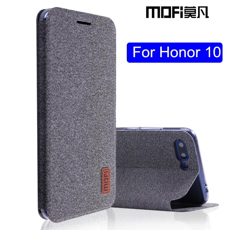 Чехол с откидной крышкой для Huawei honor 10 полностью защитный силиконовый