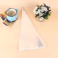 500pcs wholesale DIY Wedding Birthday Party Sweet Cellophane Clear Candy flower Cone Storage Bag Cheap Organza Pouches Decor