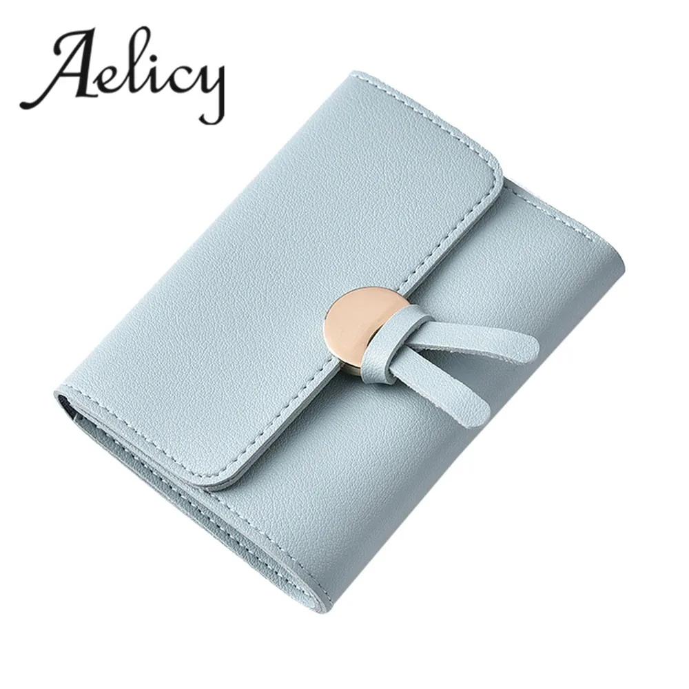 Aelicy Fashion Women Leather Wallet Clutch Purse Lady Short Handbag Bag Portefeuille Femme Carteira Feminina Portemonnee 0828 | Багаж и