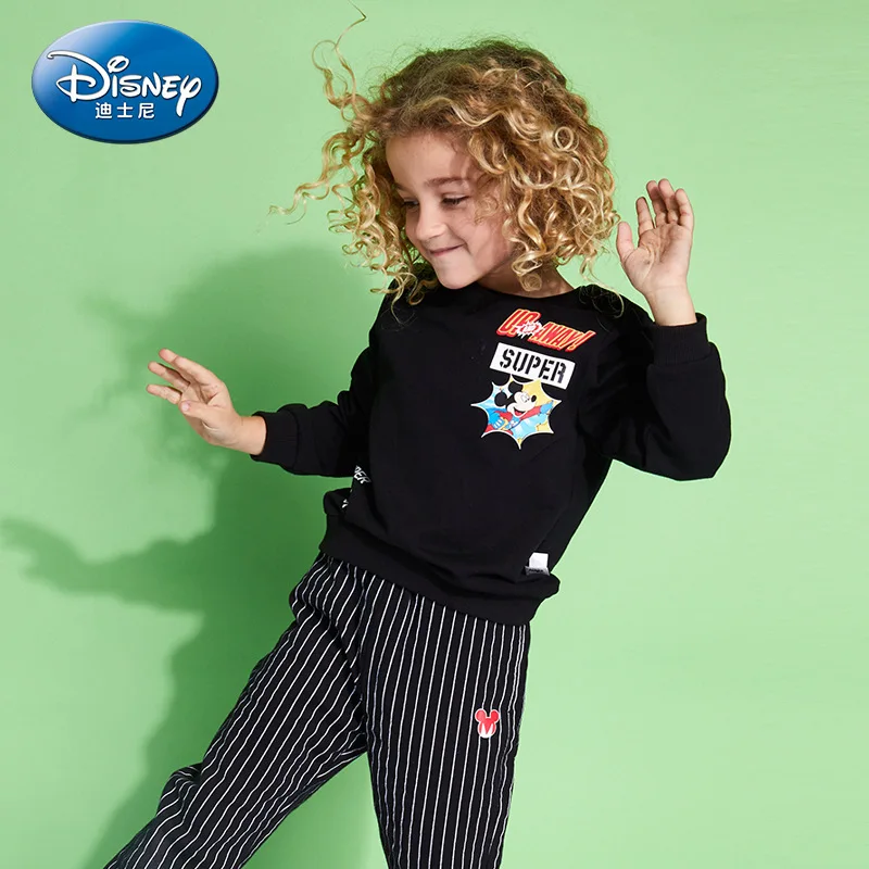 Новинка 2021 оригинальные костюмы для маленьких мальчиков Disney Толстовка с длинным