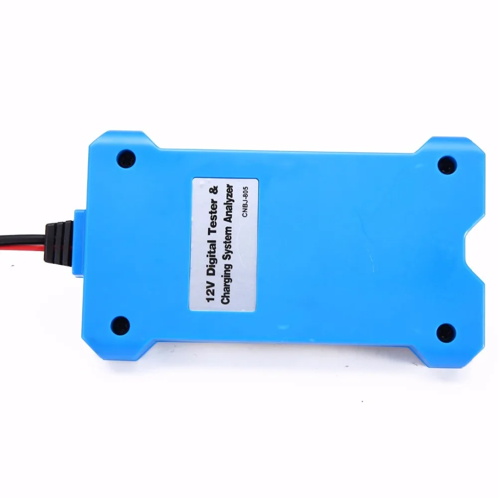 Цифровой тестер генератора переменного тока на 12 В система зарядки анализатор с 8