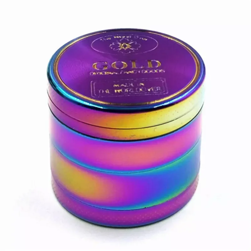 Металлическая мини-дробилка для трав сиреневая дробилка табака курения