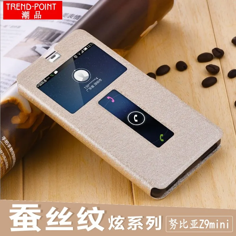Fundas ZTE Nubia Z9 Mini Holder Cover Case For PU Leather Phone Bag Flip case |