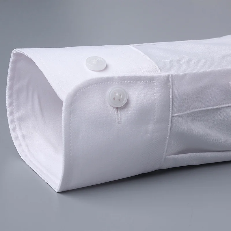 Новинка 2018 брендовая Осенняя рубашка для свадьбы Высококачественная Мужская