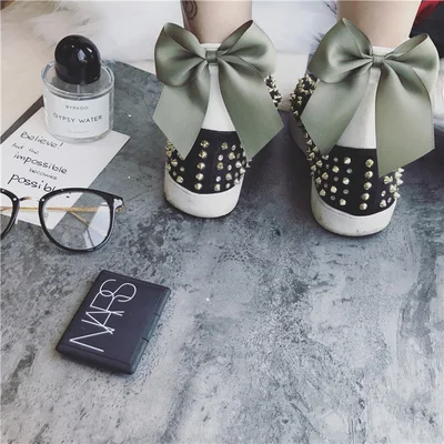 ary green white 21 цвет. Шикарные уличные женские милые носки с бантиком ярких цветов. Повседневные женские короткие носки популярных цветов. Женские носки с бантиком. C-0270 - Цвет: ary green white